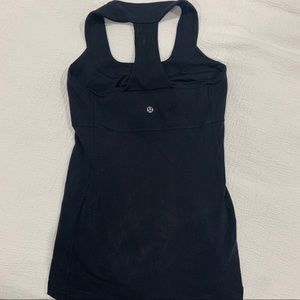 Lululemon Black Racerback Tank